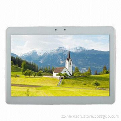 10-inch Quad Core 3G Tablet PC, 1280 x 800p Screen, 5.0MP Camera, 16GB ROM, GPS, TV, FM, Dual SIM